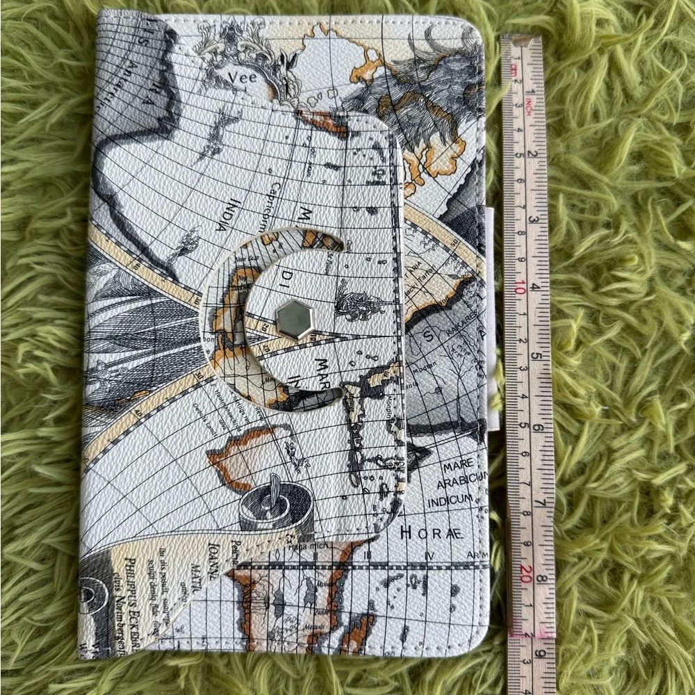 Vintage Map Tablet Case Stand Cover iPad Holder Travel Design